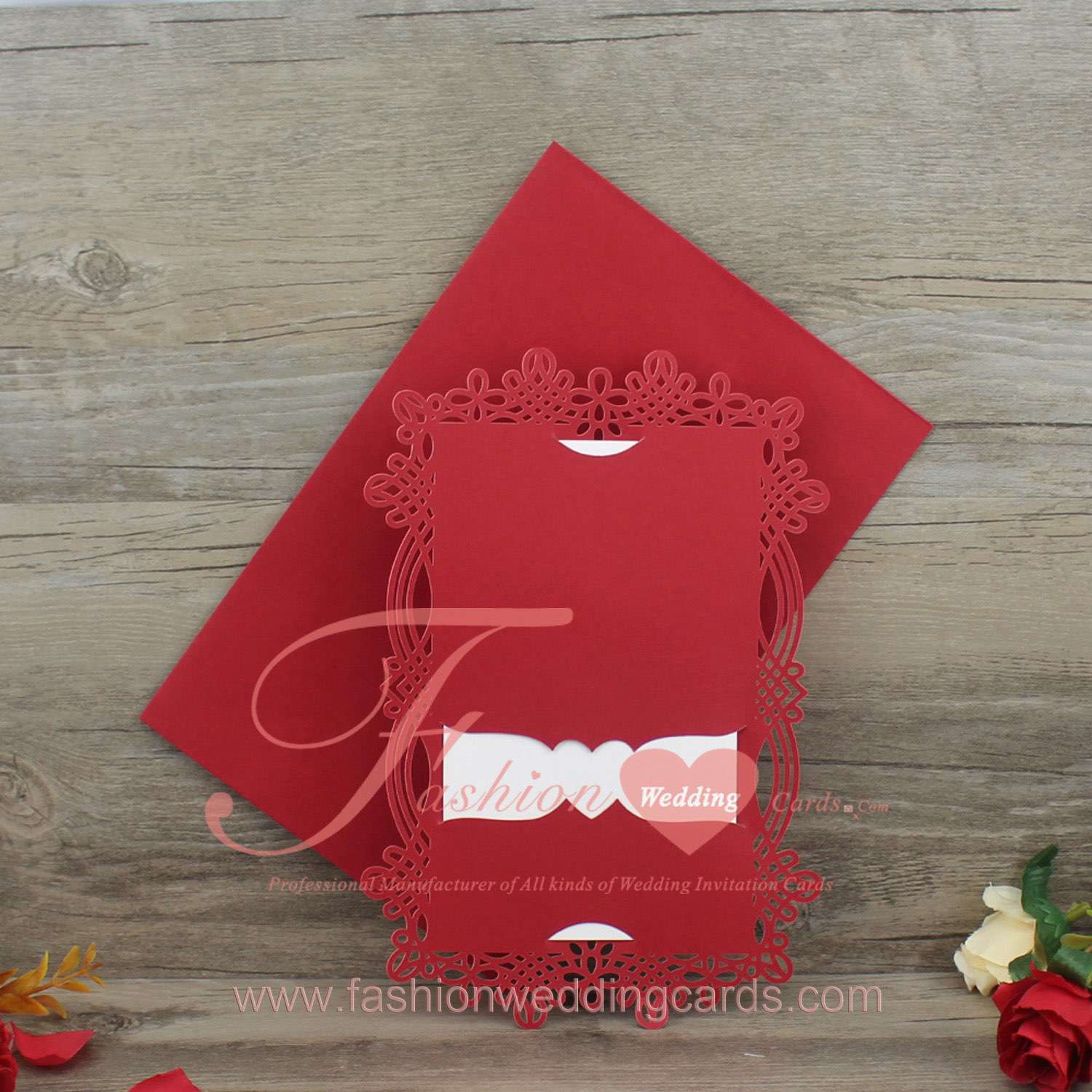 Personalised Laser Cut Wedding Invitations DIY